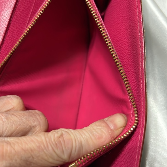 Louis Vuitton multicolor Sarah wallet. - Picture 5 of 7